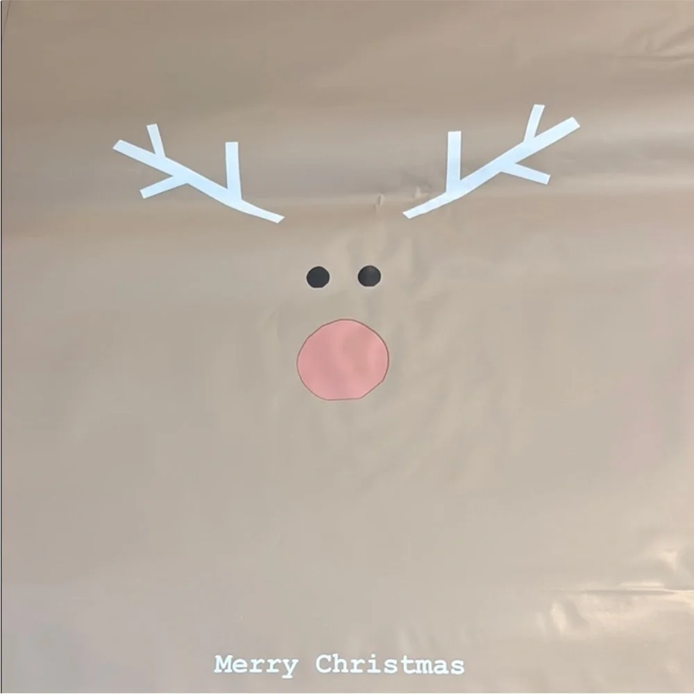 Poly Mailers ReindeerMerry Christmas Shipping Supplies Qty 10 14.5 X 19